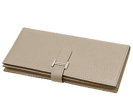 エルメス ベアンスフレ　トゥルティエールグレー　シェブルミゾル　シルバー金具 he-ac-6511