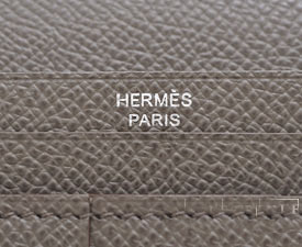 エルメスベアンスフレ　エタン　ヴォーエプソン　シルバー金具 he-ac-6512