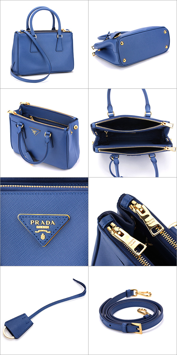プラダバッグ ハンドバッグ PRADA BN2316 NZV F0013 バッグ サフィアーノ ルクス SAFFIANO LUX レディース AZZURRO(アズーロ) ブルー 青 ショルダーバッグ 2WAY