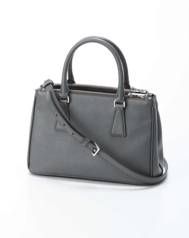 プラダ バッグ SAFFIANO LUX ショルダー付 ハンドバッグ ミニ MARMO BN2316 NZV F0K44