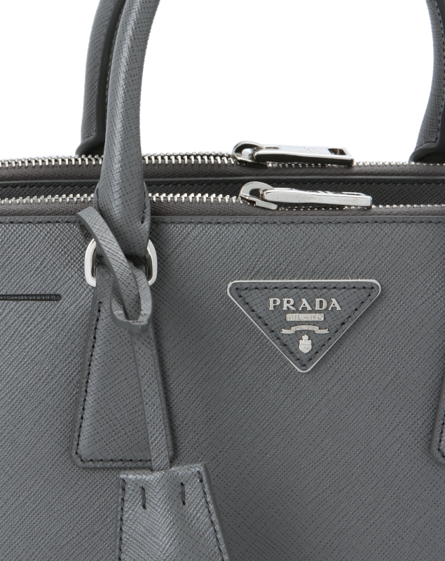 プラダ バッグ SAFFIANO LUX ショルダー付 ハンドバッグ ミニ MARMO BN2316 NZV F0K44