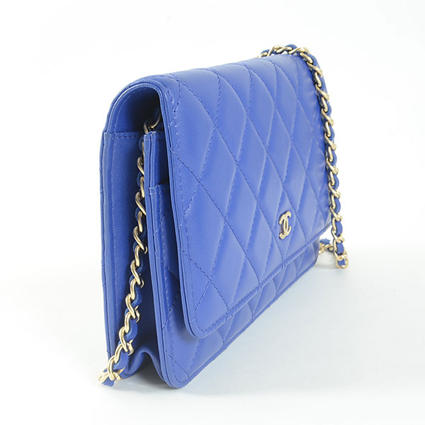 シャネル CHANEL チェーンウォレット A33814バッグ ラムスキン