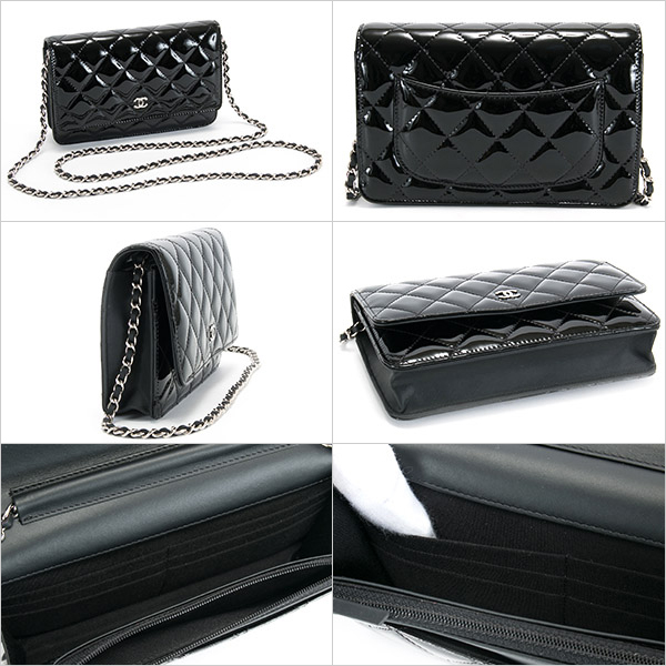 シャネル CHANEL バッグ レディース ショルダーバッグ チェーンショルダーバッグ チェーンウォレット ブラック A33814 Y06830 94305 BLACK