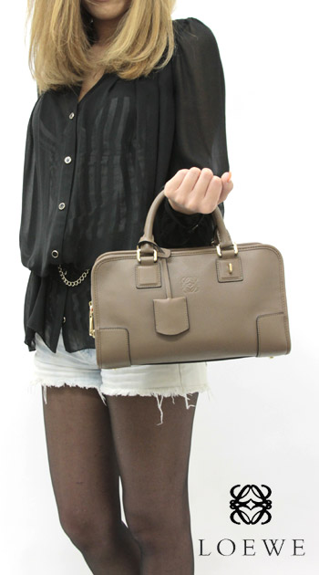 ロエベ LOEWE アマソナ ハンドバッグ ミンクブラウン【MINK】 352.79.A03.2270