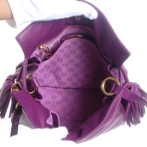 ロエベ LOEWE フラメンコ ショルダーバッグ パープル【PURPLE】 380.82EE17.6100