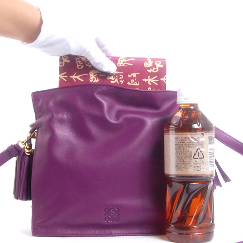 ロエベ LOEWE フラメンコ ショルダーバッグ パープル【PURPLE】 380.82EE17.6100