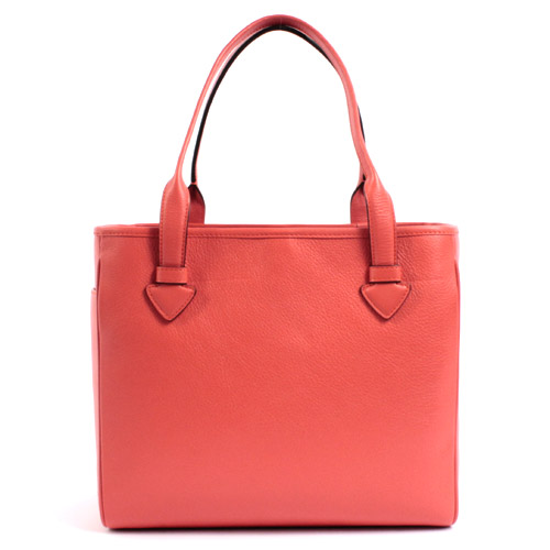 ロエベ LOEWE ヘリテージ トートバッグ コーラルレッド【CORAL】＆ゴールド 377.79.751.7130