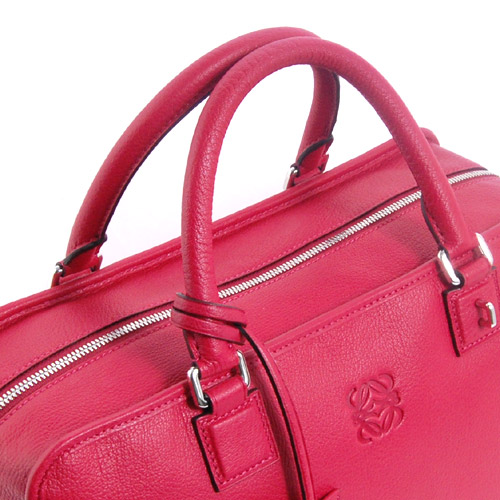 ロエベ LOEWE アマソナ ハンドバッグ ルージュレッド【LIPSTICK】&シルバー 352.35.A22.7400