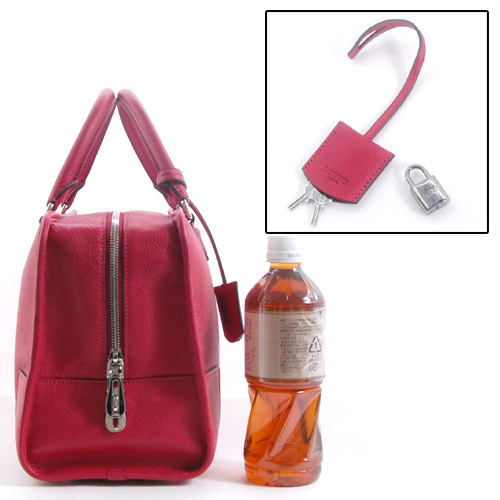 ロエベ LOEWE アマソナ ハンドバッグ ルージュレッド【LIPSTICK】&シルバー 352.35.A22.7400