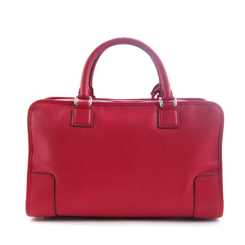 ロエベ LOEWE アマソナ ハンドバッグ ルージュレッド【LIPSTICK】＆シルバー 352.35.A22.7400