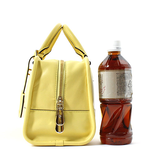 ロエベ LOEWE アマソナ ハンドバッグ ライトイエロー【LIGHT YELLOW】&シルバー 352.07.A03.8140