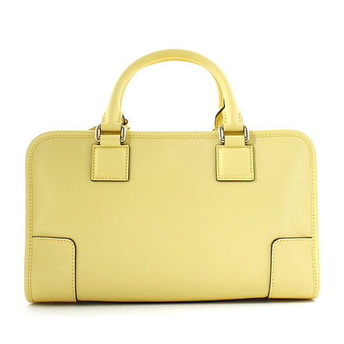 ロエベ LOEWE アマソナ ハンドバッグ ライトイエロー【LIGHT YELLOW】＆シルバー 352.07.A03.8140