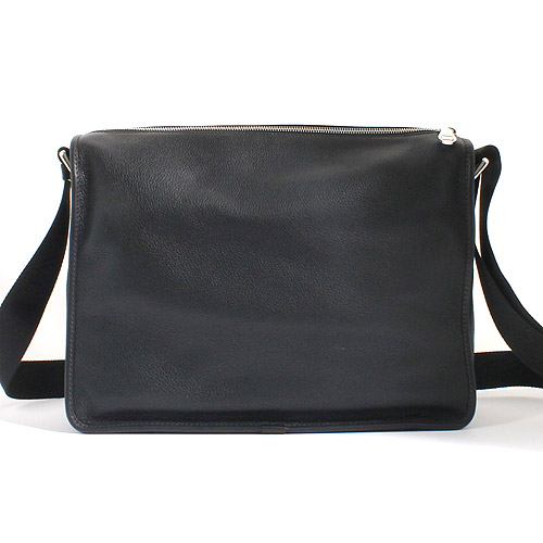 ロエベ LOEWE アマソナ カーフレザー ショルダーバッグ ブラック＆シルバー 32326.B29.1100