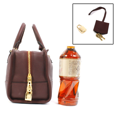 ロエベ LOEWE アマソナ カーフレザー ハンドバッグ オックスブラッド【OXBLOOD】 352 A03 3468