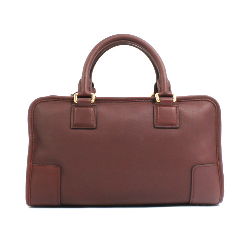 ロエベ LOEWE アマソナ カーフレザー ハンドバッグ オックスブラッド【OXBLOOD】 352 A03 3468