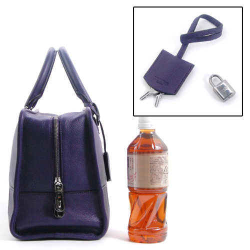 ロエベ LOEWE アマソナ ハンドバッグ バイオレット【VIOLET】＆シルバー 352.35.A22.6120