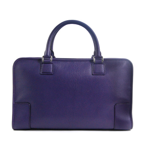 ロエベ LOEWE アマソナ ハンドバッグ バイオレット【VIOLET】＆シルバー 352.35.A22.6120