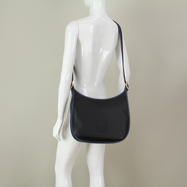 ロエベ LOEWE ショルダーバッグ ソフィア 【SOFIA】 ブラック&オーシャンブルー 31275 H80 1339 レディース