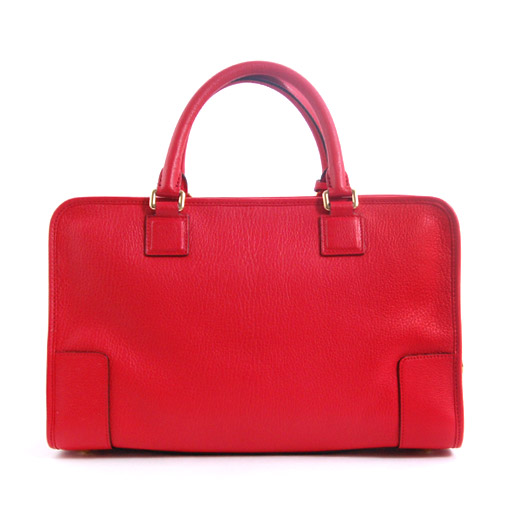 ロエベ LOEWE アマソナ ハンドバッグ レッド【RED】＆ゴールド 352.35.A22.7100