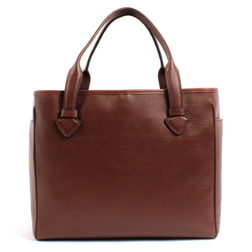 ロエベ LOEWE ヘリテージ トートバッグ ブラウン【TAN】＆シルバー 377.79.751.2530