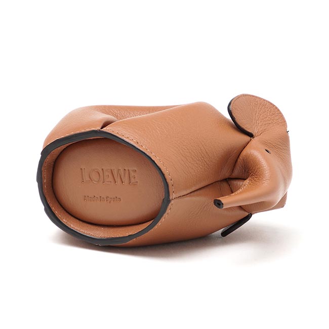 ロエベ/LOEWE コインケース ANIMAL ELEPHANT SMOOTH CALF TAN ブラウン系 19930j g73 2530 レディース