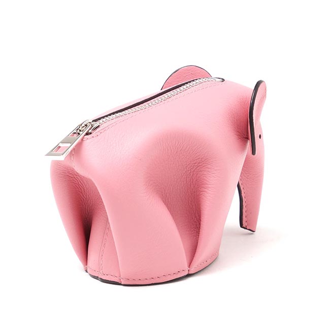 ロエベ/LOEWE コインケース ANIMAL ELEPHANT SMOOTH CALF CANDY ピンク系 19930j g73 3900 レディース