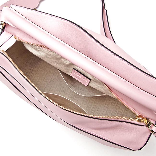 ロエベ/LOEWE ハンドバッグ(2WAY仕様) PUZZLE SMALL CLASSIC CALF SOFT PINK ピンク系 32230 k74 7610 レディース