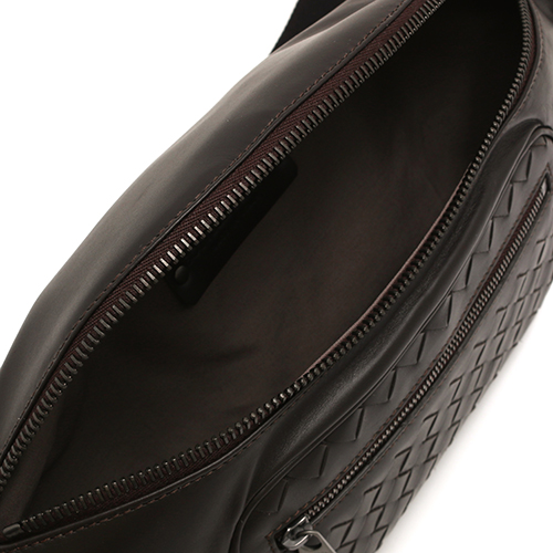 ボッテガヴェネタ BOTTEGA VENETA ウエストバッグ イントレチャート 【INTRECCIATO】 モロブラウン 222310 VQ121 1375 メンズ