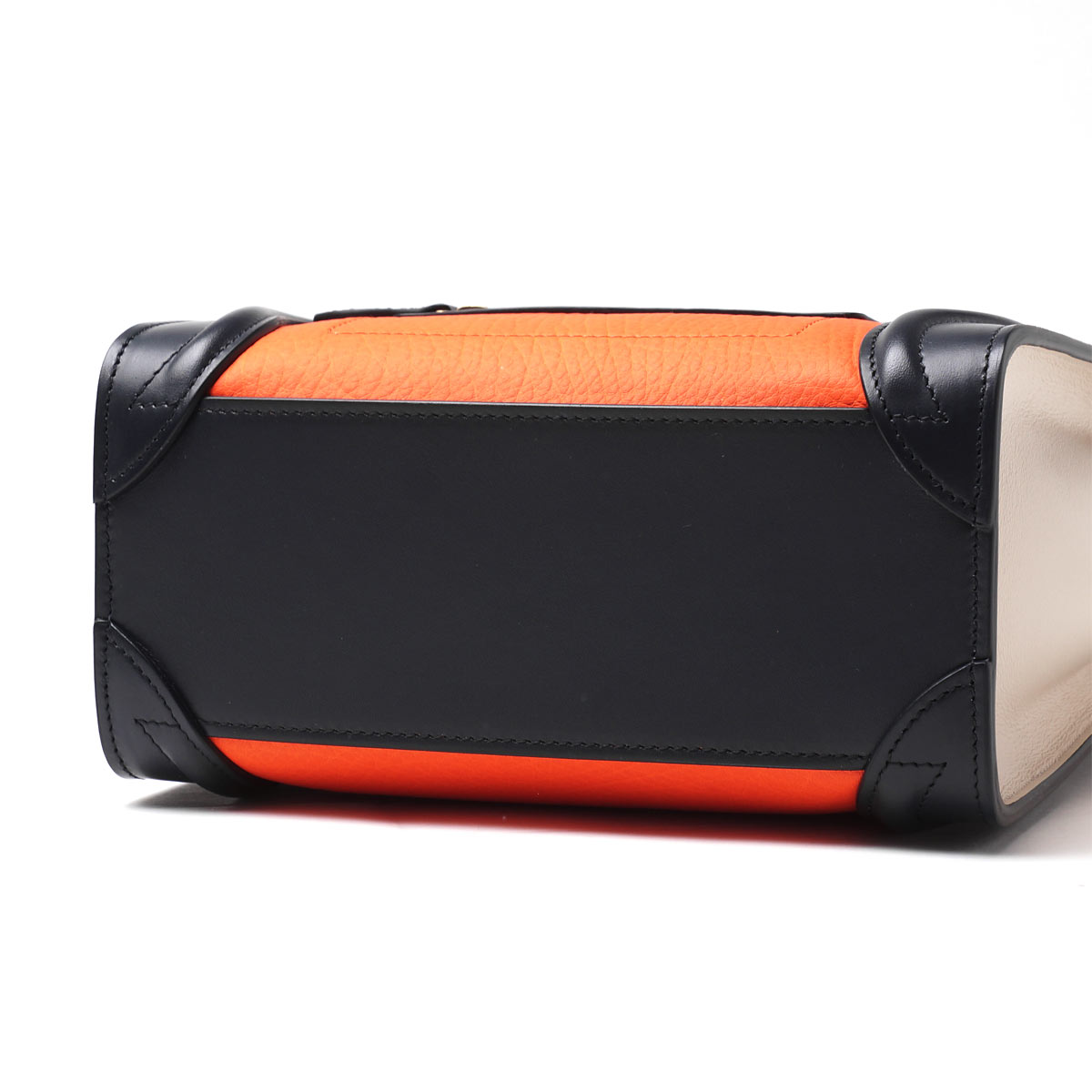 セリーヌハンドバッグ(2WAY仕様)/LUGGAGE/ラゲージ ナノショッパー LEATHER /Bright Orange マルチカラー系</span></strong>16824 3xsa 20bq レディース