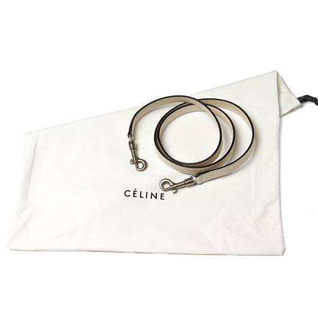 セリーヌ/CELINE/ レザー ハンドバッグ（2ＷＡＹ仕様）/LUGGEGE ラゲージ ナノショッパー /Ivory16824 3lba 011v【春夏】 レディース