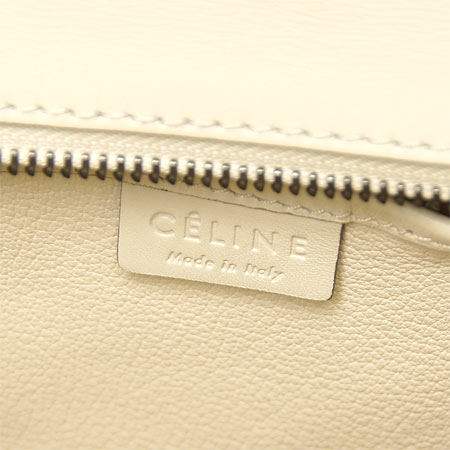 セリーヌ/CELINE/ レザー ハンドバッグ(2WAY仕様)/LUGGEGE ラゲージ ナノショッパー /Ivory16824 3lba 011v【春夏】 レディース