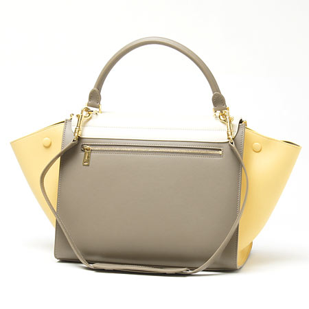 セリーヌ ハンドバッグ(2WAY仕様)/TRAPEZE/トラペーズ LEATHER /Butter16954 3ttl 11bu レディース