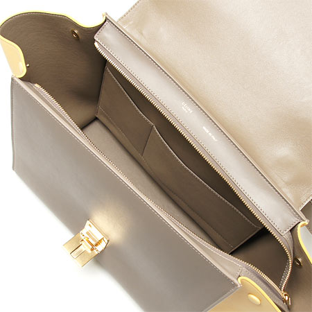セリーヌ ハンドバッグ(2WAY仕様)/TRAPEZE/トラペーズ LEATHER /Butter16954 3ttl 11bu レディース