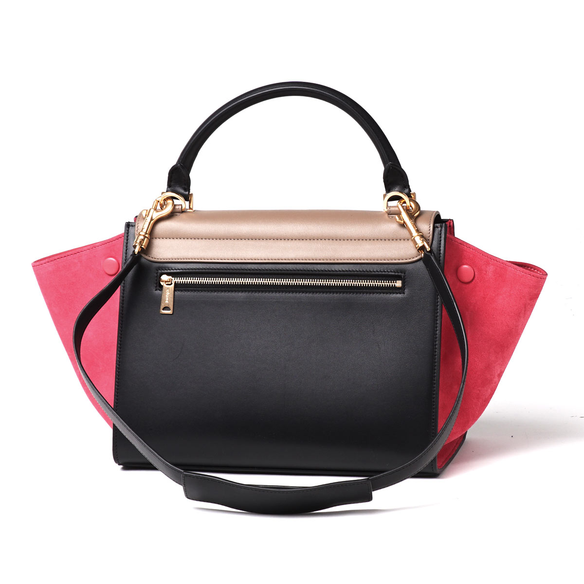 セリーヌ ハンドバッグ(2WAY仕様)/Small Trapeze/トラペーズ LEATHER /Pink マルチカラー系17468 3xde 24pi レディース