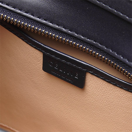 セリーヌ レザーハンドバッグ(2WAY仕様)/LUGGAGE/ラゲージ ナノショッパー /Anthracite16824 3ssb 10an
