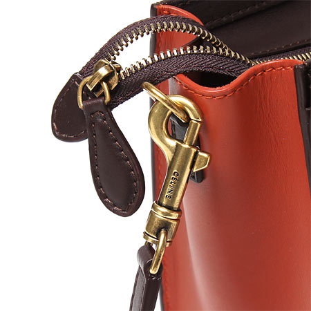 セリーヌ レザーハンドバッグ(2WAY仕様)/LUGGAGE/ラゲージ ナノショッパー /Blood16824 3ssb 27bl【秋冬】 レディース