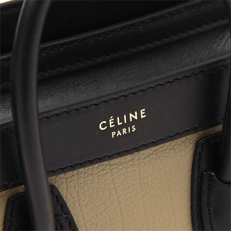 セリーヌ/CELINE/ ハンドバッグ(2WAY仕様)/LUGGAGE/ラゲージ ナノショッパー LEATHER /Sand16824-3tsb-03sd