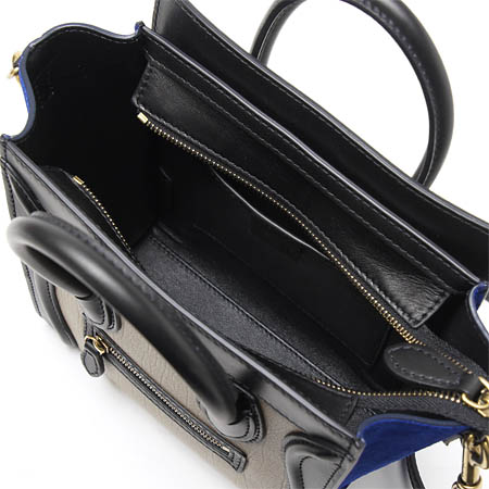 セリーヌ/CELINE/ ハンドバッグ(2WAY仕様)/LUGGAGE/ラゲージ ナノショッパー LEATHER /Sand16824-3tsb-03sd