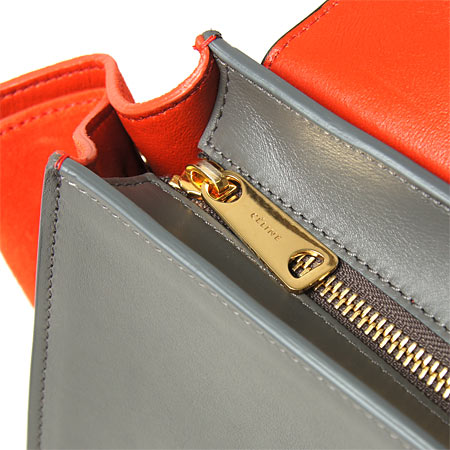 セリーヌ レザーハンドバッグ(2WAY仕様)/TRAPEZE トラペーズ /Flamingo16954 3pta 25fo【秋冬】 レディース