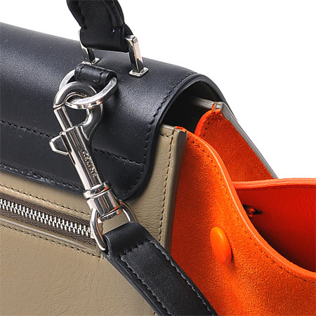 セリーヌ/CELINE/ ハンドバッグ(2WAY仕様)/Small Trapeze/トラペーズ LEATHER /Bright Orange17468 3utm 20bq レディース