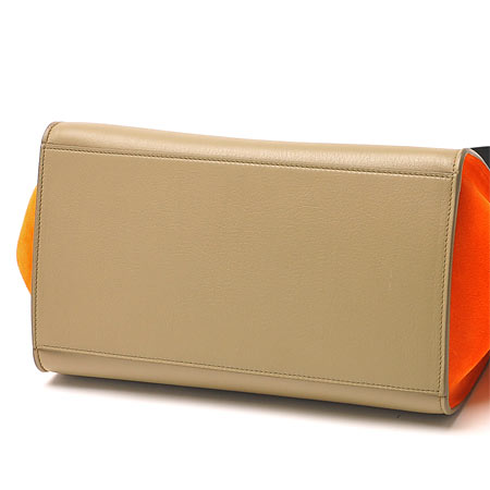 セリーヌ/CELINE/ ハンドバッグ(2WAY仕様)/Small Trapeze/トラペーズ LEATHER /Bright Orange17468 3utm 20bq レディース
