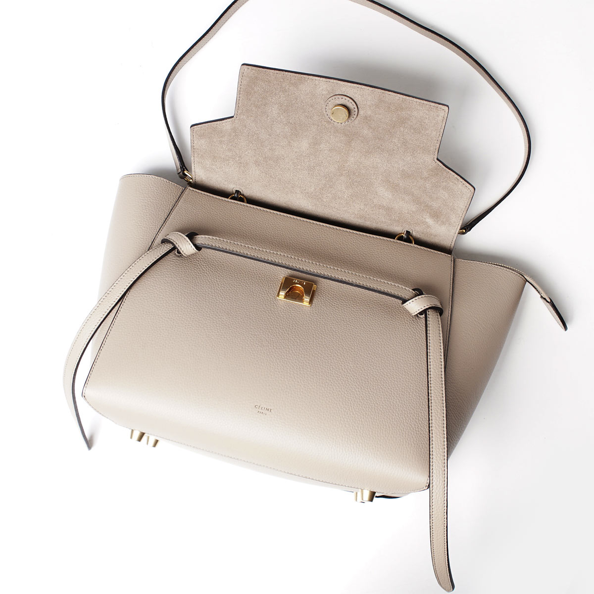 セリーヌ/CELINE/ ハンドバッグ(2WAY仕様)/Belt Bag LEATHER /Dune ベージュ系 17610 3xvm 03un レディース