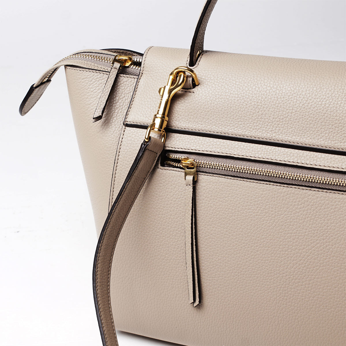 セリーヌ/CELINE/ ハンドバッグ(2WAY仕様)/Belt Bag LEATHER /Dune ベージュ系 17610 3xvm 03un レディース
