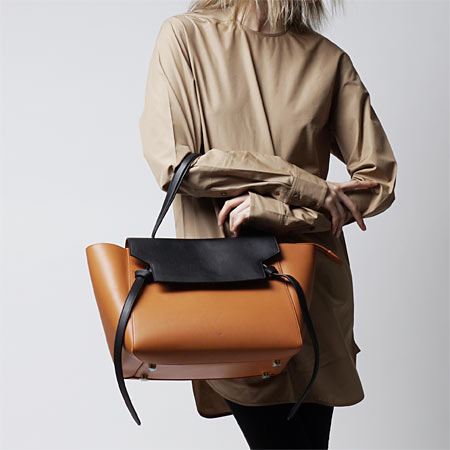セリーヌ/CELINE/ ハンドバッグ/Belt Bag LEATHER /LIGHT COPPER ブラウン系 17552 3vva 35cc レディース