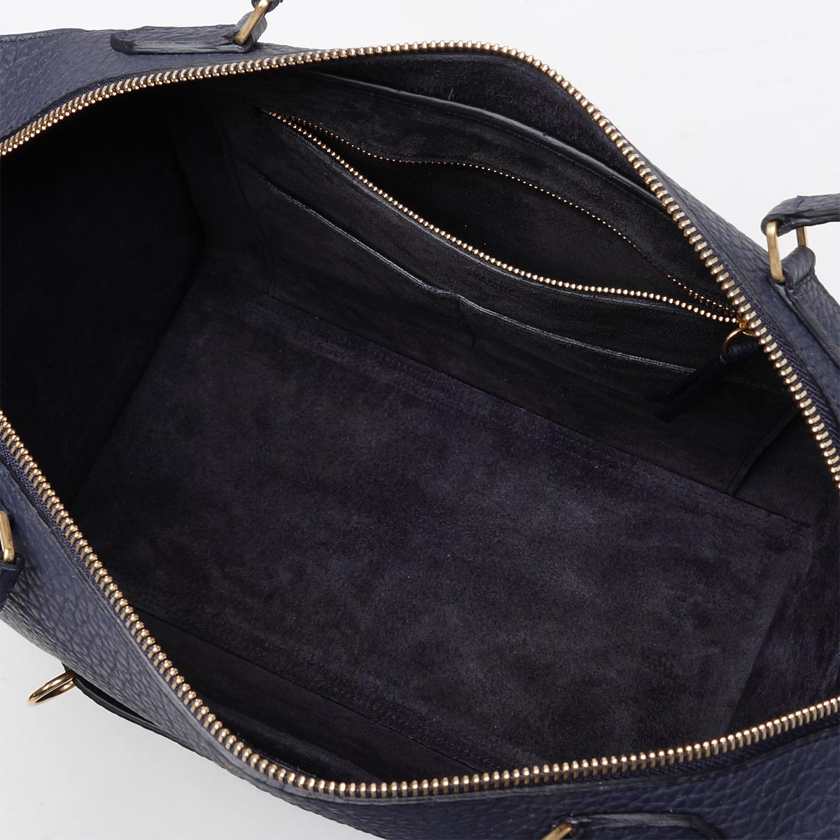 セリーヌ/CELINE/ ボストンバッグ(2WAY仕様)/Ring Small/リング スモール LEATHER /Navy blue ブルー系 17620 3xxb 07oc レディース