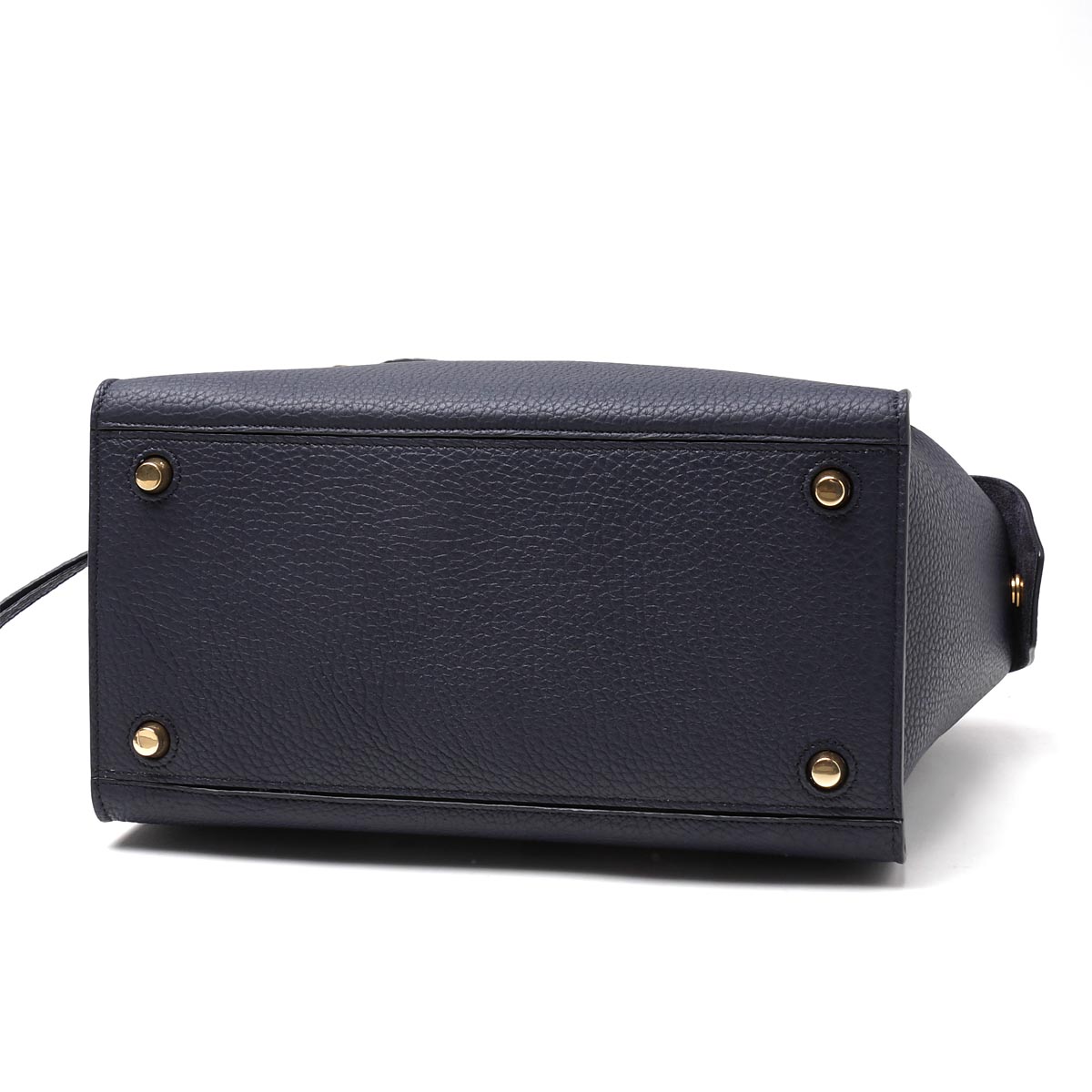 セリーヌ/CELINE/ ボストンバッグ(2WAY仕様)/Ring Small/リング スモール LEATHER /Navy blue ブルー系 17620 3xxb 07oc レディース