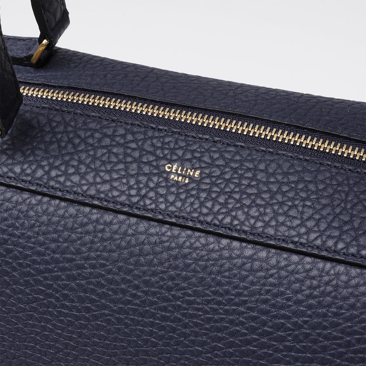 セリーヌ/CELINE/ ボストンバッグ(2WAY仕様)/Ring Small/リング スモール LEATHER /Navy blue ブルー系 17620 3xxb 07oc レディース
