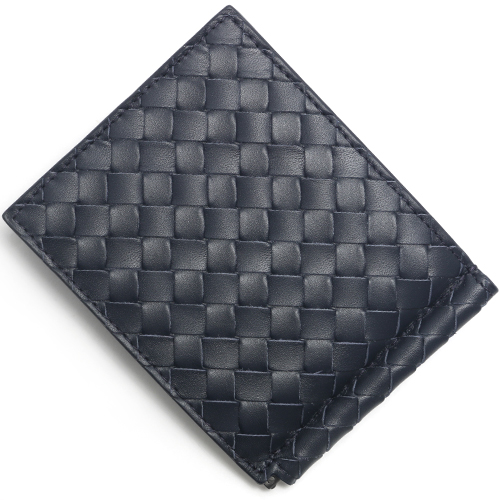 ボッテガヴェネタ BOTTEGA VENETA 二つ折財布【札入れ】 イントレチャート 【INTRECCIATO】 ライトトルマリンブルー 123180 V4651 4013 メンズ