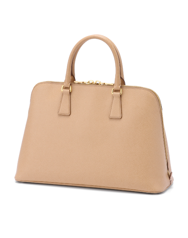 プラダ バッグ SAFFIANO LUX ハンドバッグ NOISETTE BL0812 NZV F0L7A