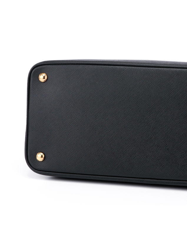 プラダバッグ SAFFIANO LUX ショルダー付 ハンドバッグ BLACK BN2538 NZV F0002